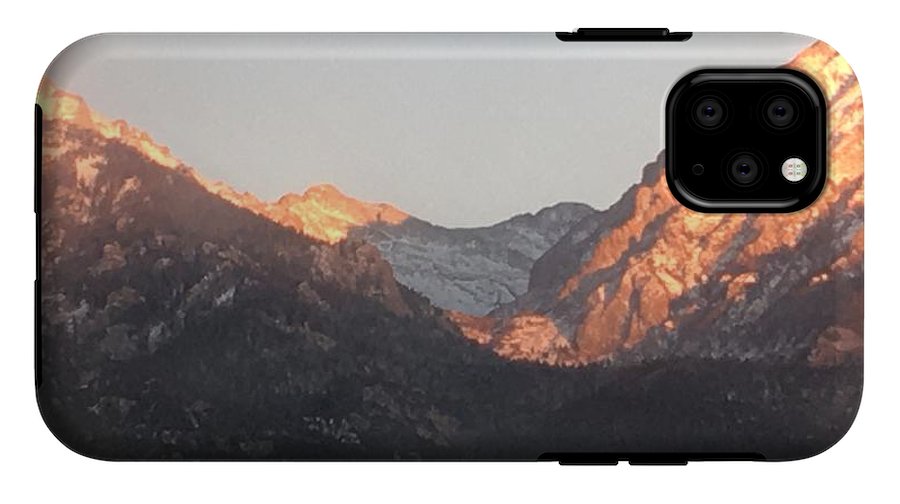 Winter Magic Hour Crestone - Phone Case