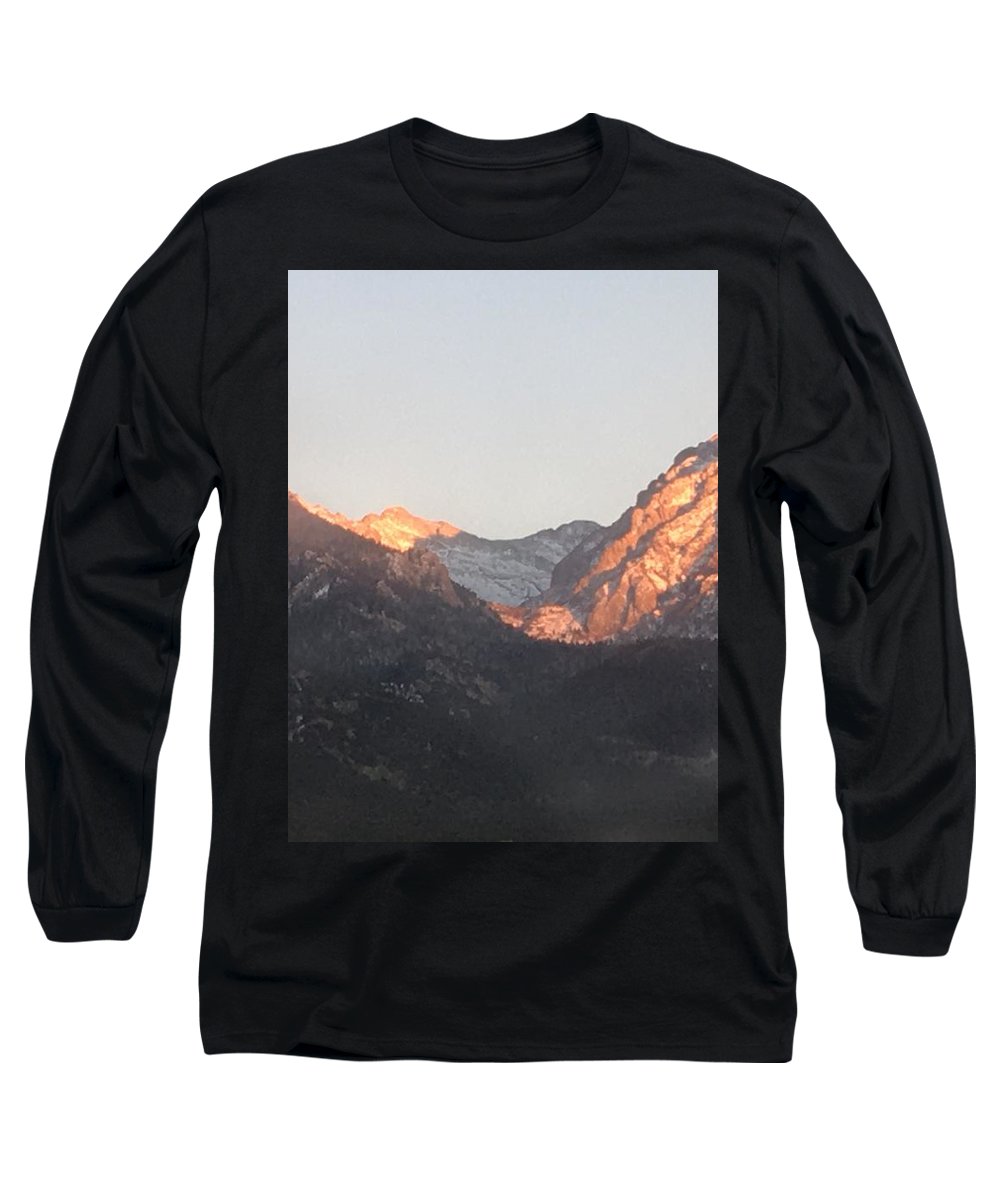 Winter Magic Hour Crestone - Long Sleeve T-Shirt