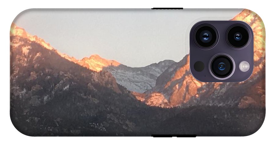 Winter Magic Hour Crestone - Phone Case