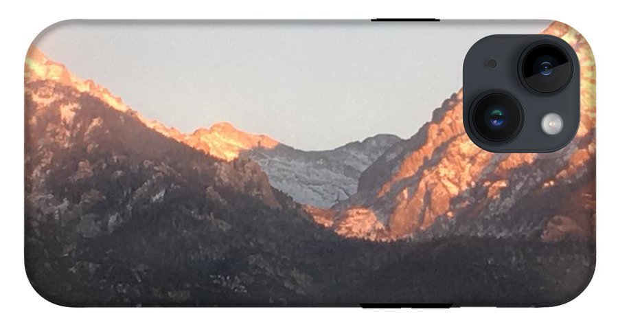 Winter Magic Hour Crestone - Phone Case