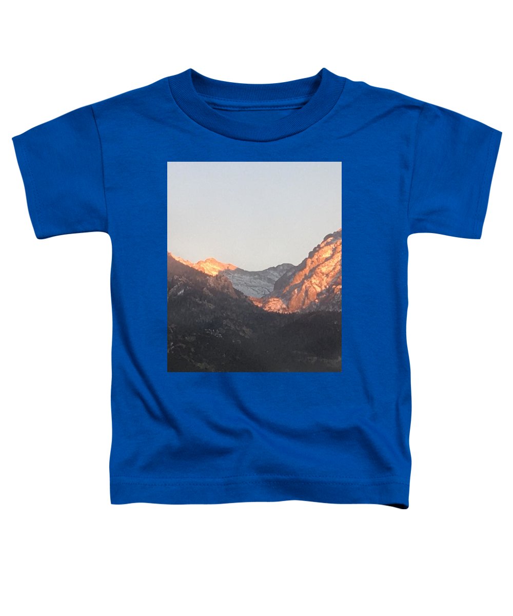 Winter Magic Hour Crestone - Toddler T-Shirt