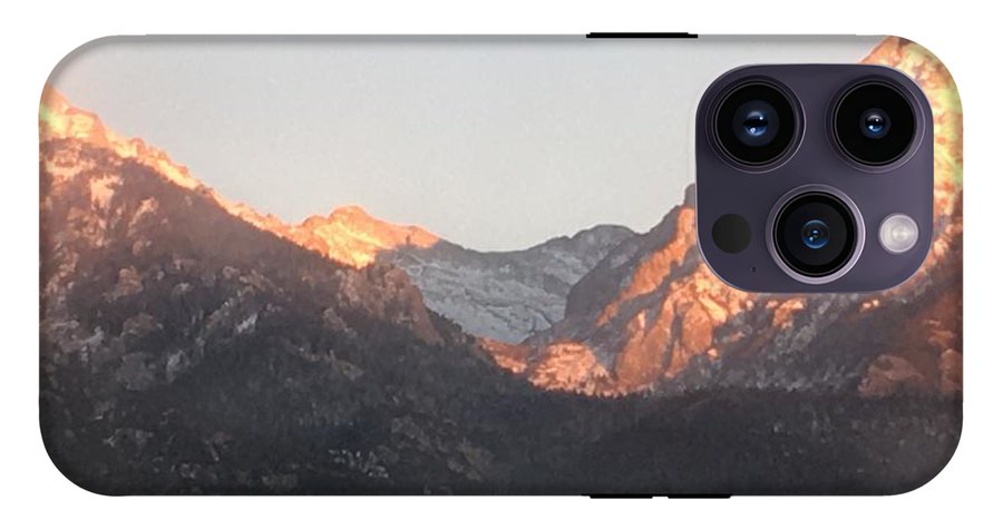 Winter Magic Hour Crestone - Phone Case