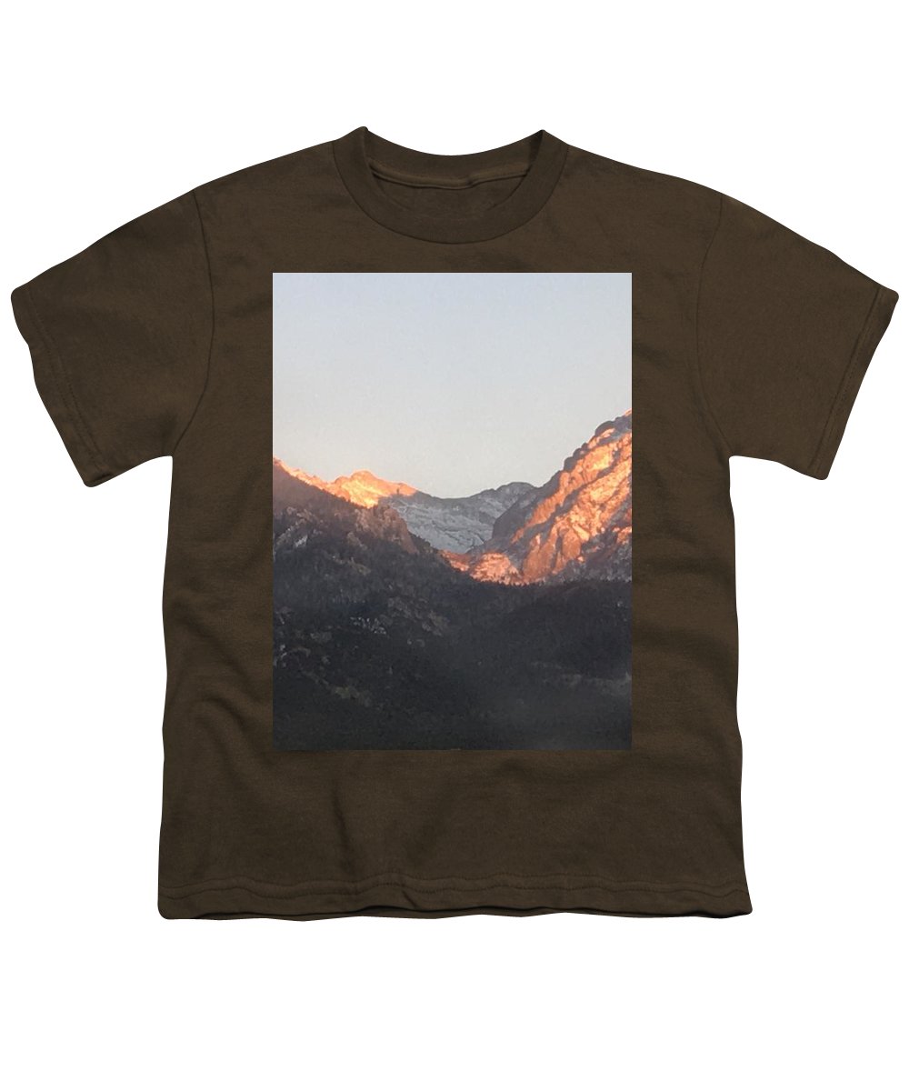 Winter Magic Hour Crestone - Youth T-Shirt