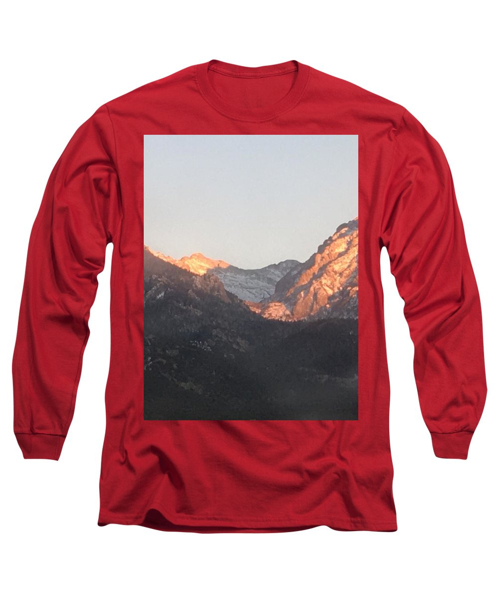 Winter Magic Hour Crestone - Long Sleeve T-Shirt