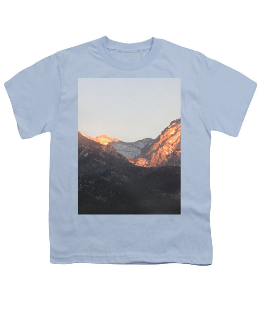 Winter Magic Hour Crestone - Youth T-Shirt