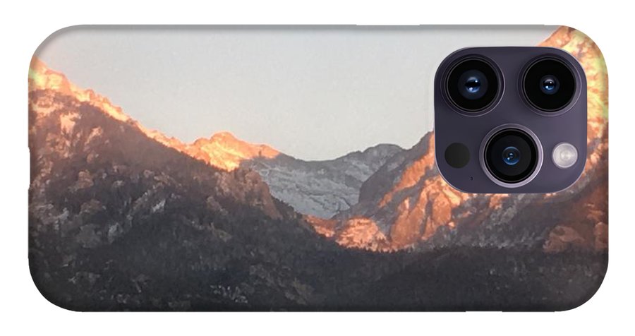 Winter Magic Hour Crestone - Phone Case