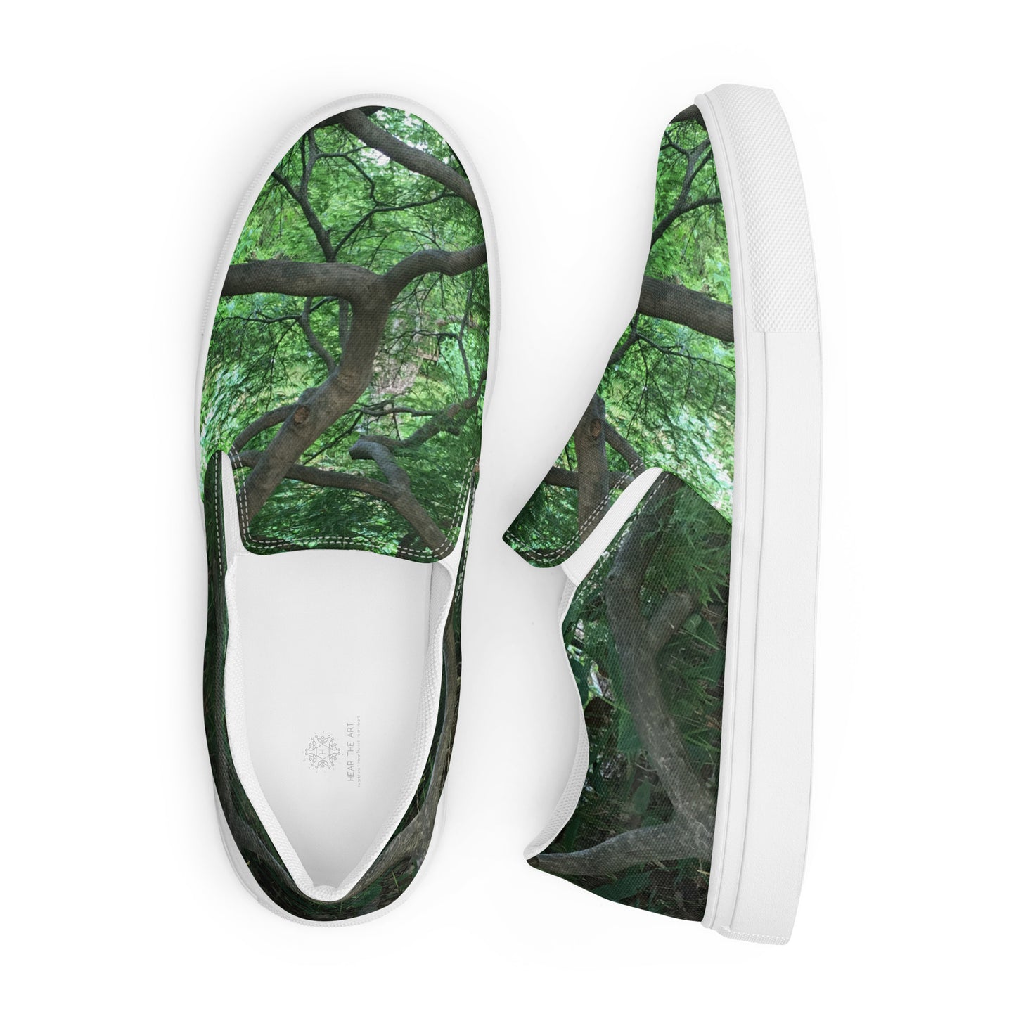 MEN'S SLIP-ON CANVAS SHOES : JAPANESE MAPLE