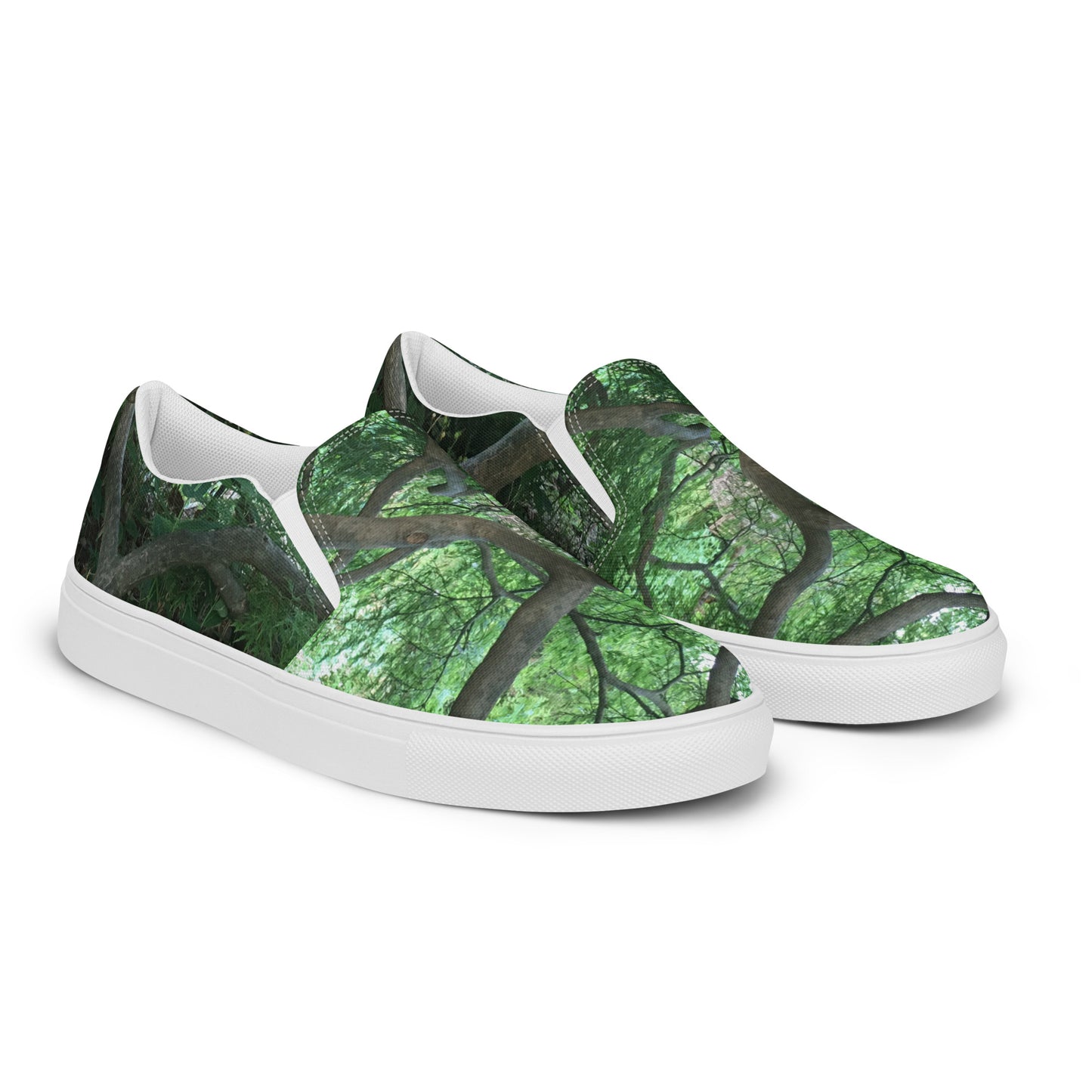 MEN'S SLIP-ON CANVAS SHOES : JAPANESE MAPLE