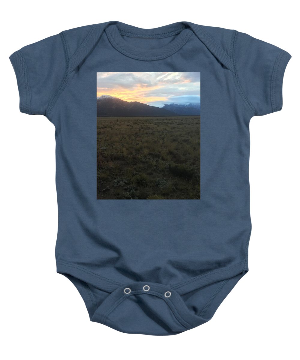 Snowy Morning Mists Crestone - Baby Onesie