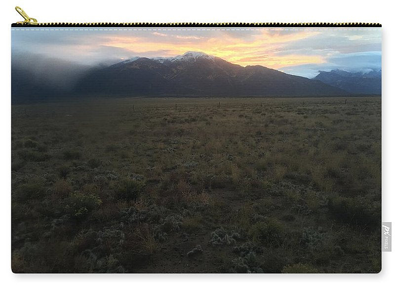 Snowy Morning Mists Crestone - Carry-All Pouch