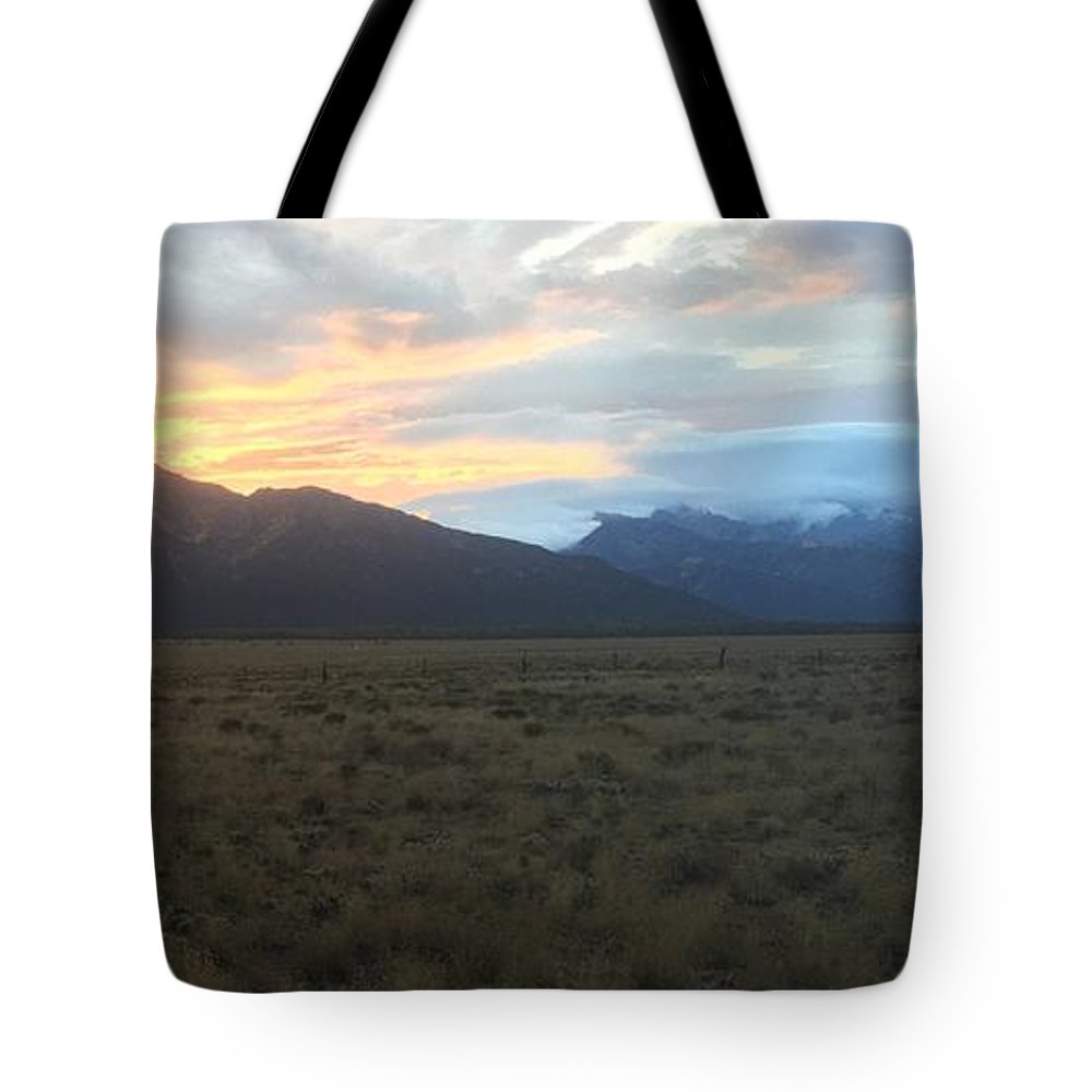 Snowy Morning Mists Crestone - Tote Bag