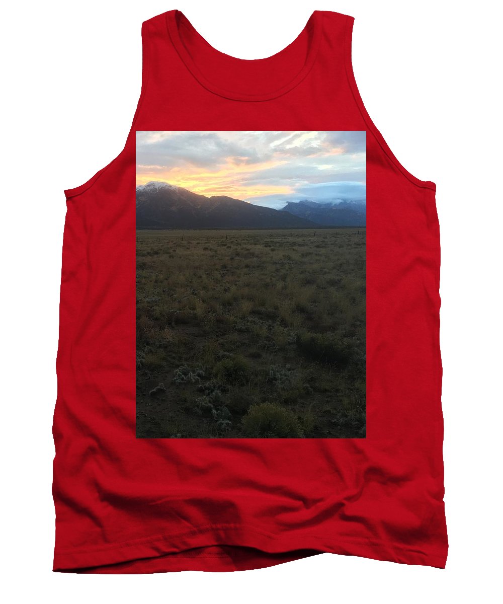 Snowy Morning Mists Crestone - Tank Top