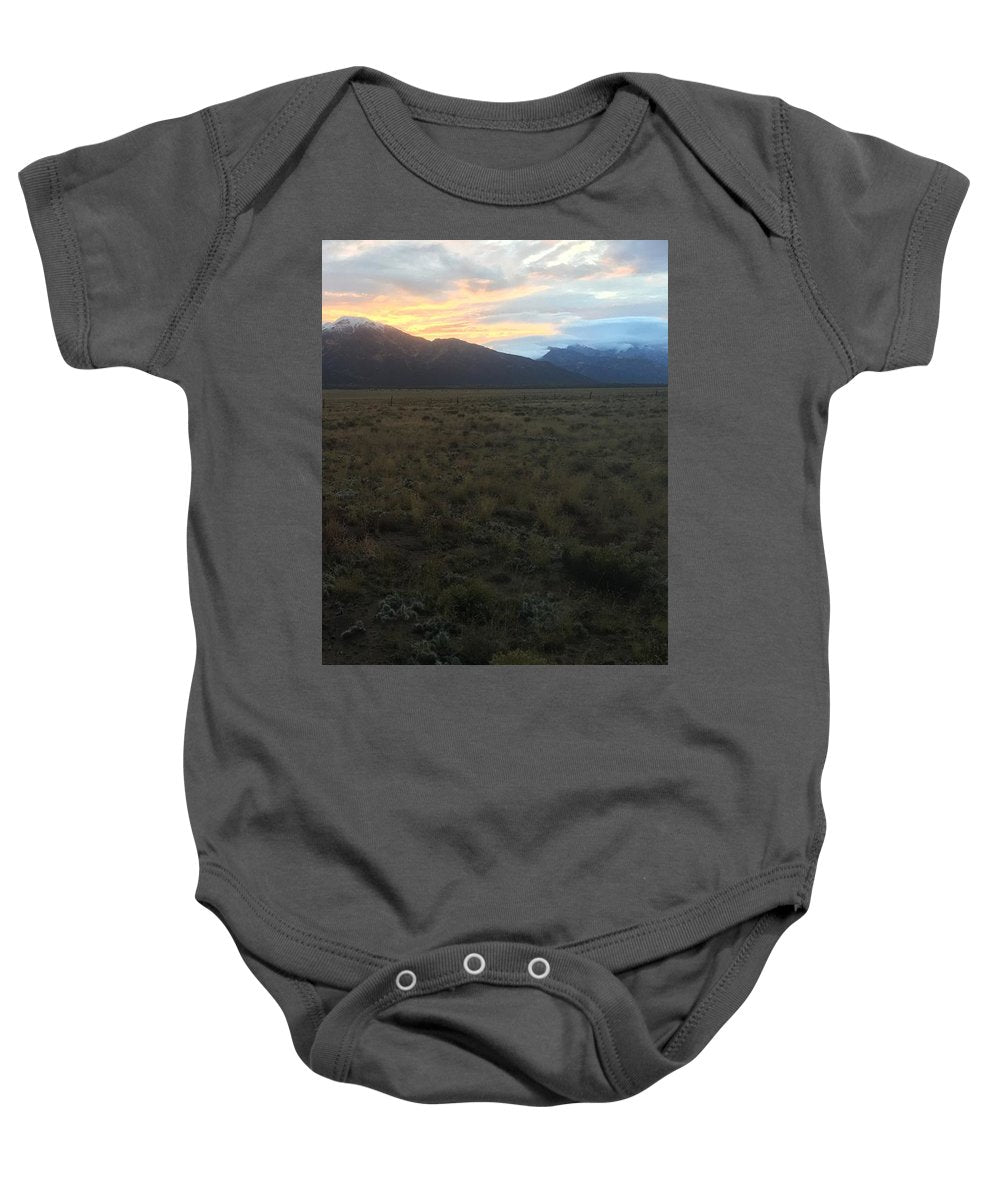 Snowy Morning Mists Crestone - Baby Onesie