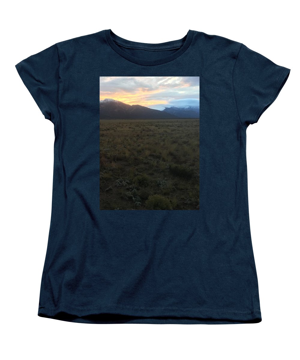 Snowy Morning Mists Crestone - Women's T-Shirt (Standard Fit)