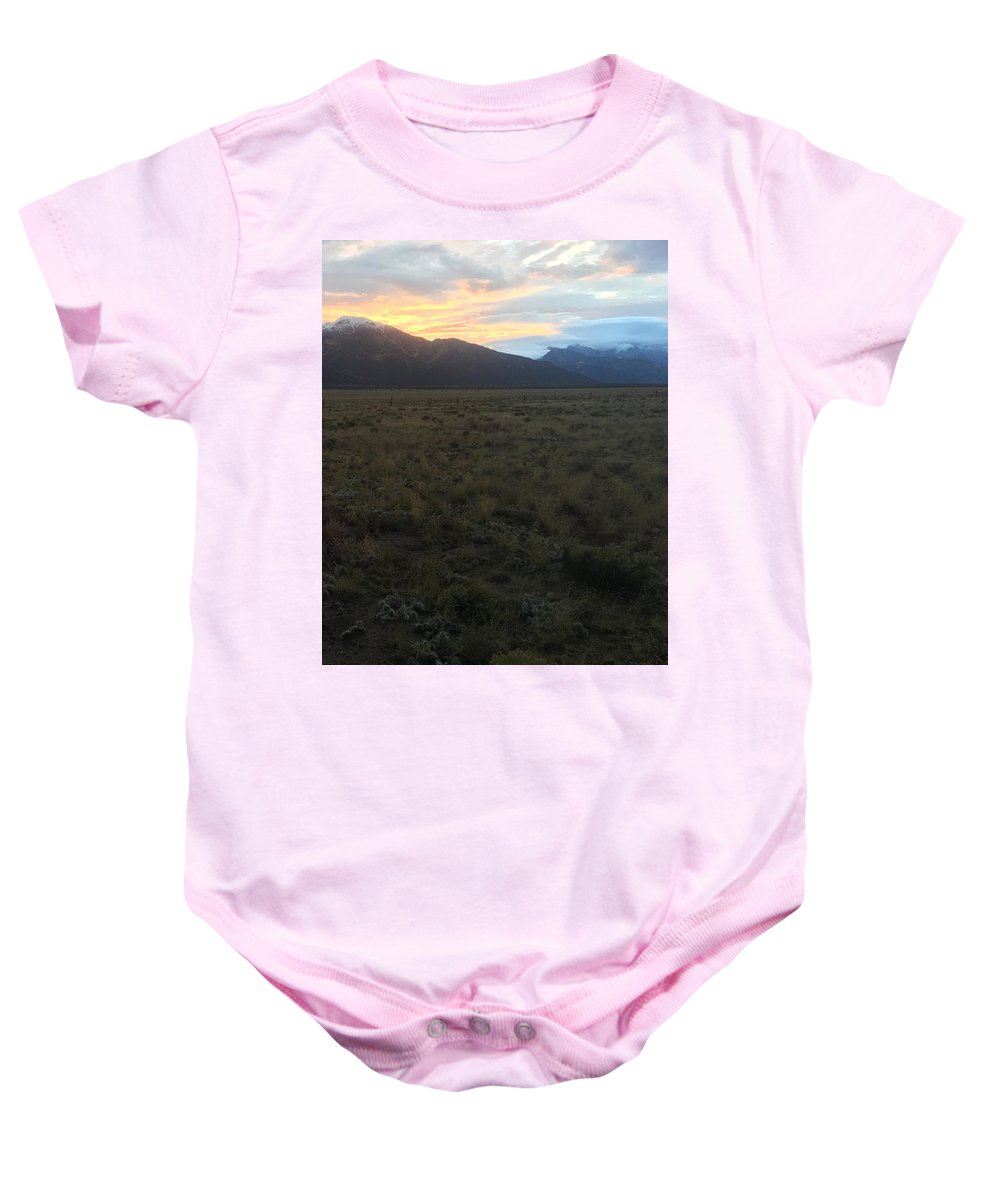 Snowy Morning Mists Crestone - Baby Onesie