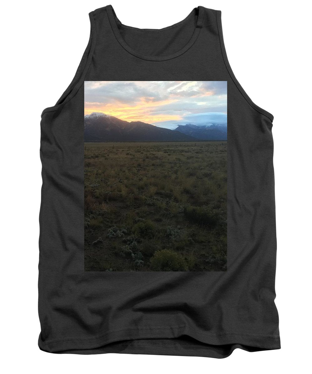 Snowy Morning Mists Crestone - Tank Top