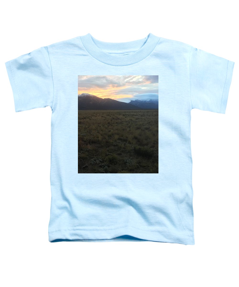 Snowy Morning Mists Crestone - Toddler T-Shirt