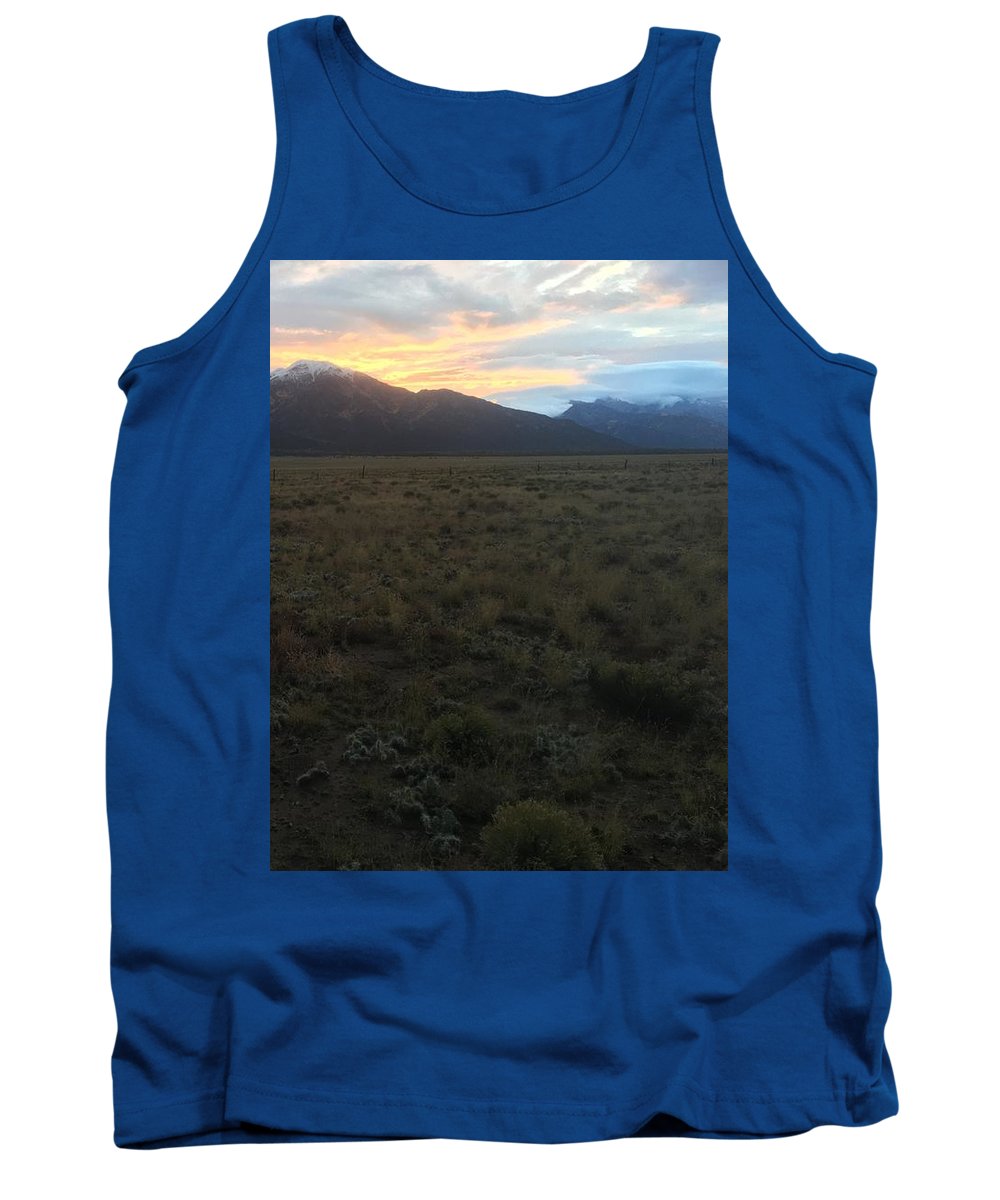 Snowy Morning Mists Crestone - Tank Top