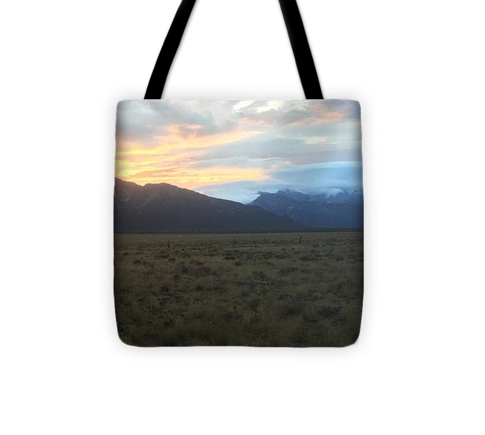 Snowy Morning Mists Crestone - Tote Bag