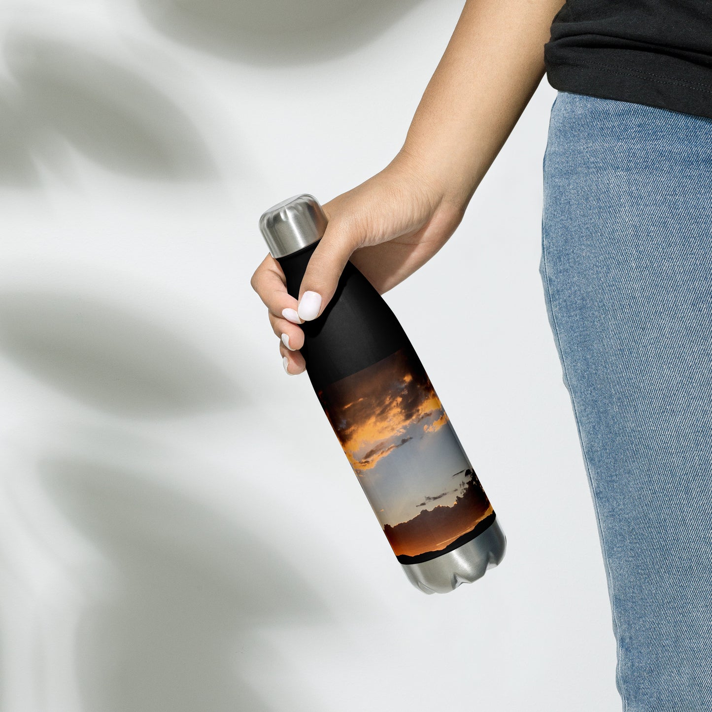 STAINLESS STEEL WATER BOTTLE : WEST NEARING DUSK