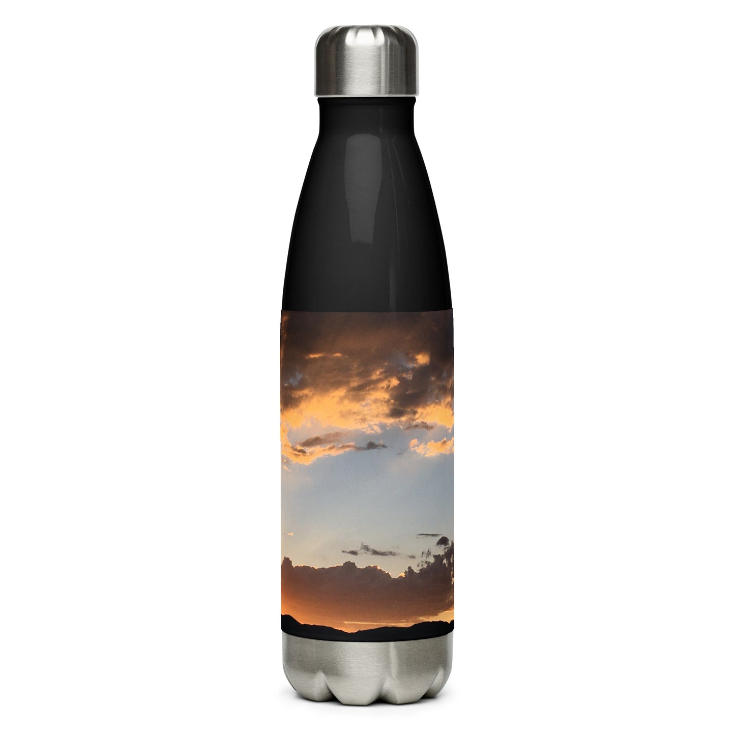 STAINLESS STEEL WATER BOTTLE : WEST NEARING DUSK