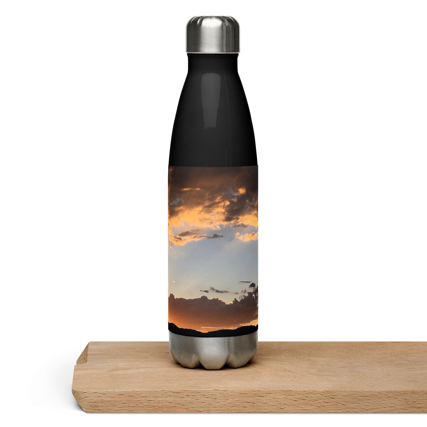 STAINLESS STEEL WATER BOTTLE : WEST NEARING DUSK