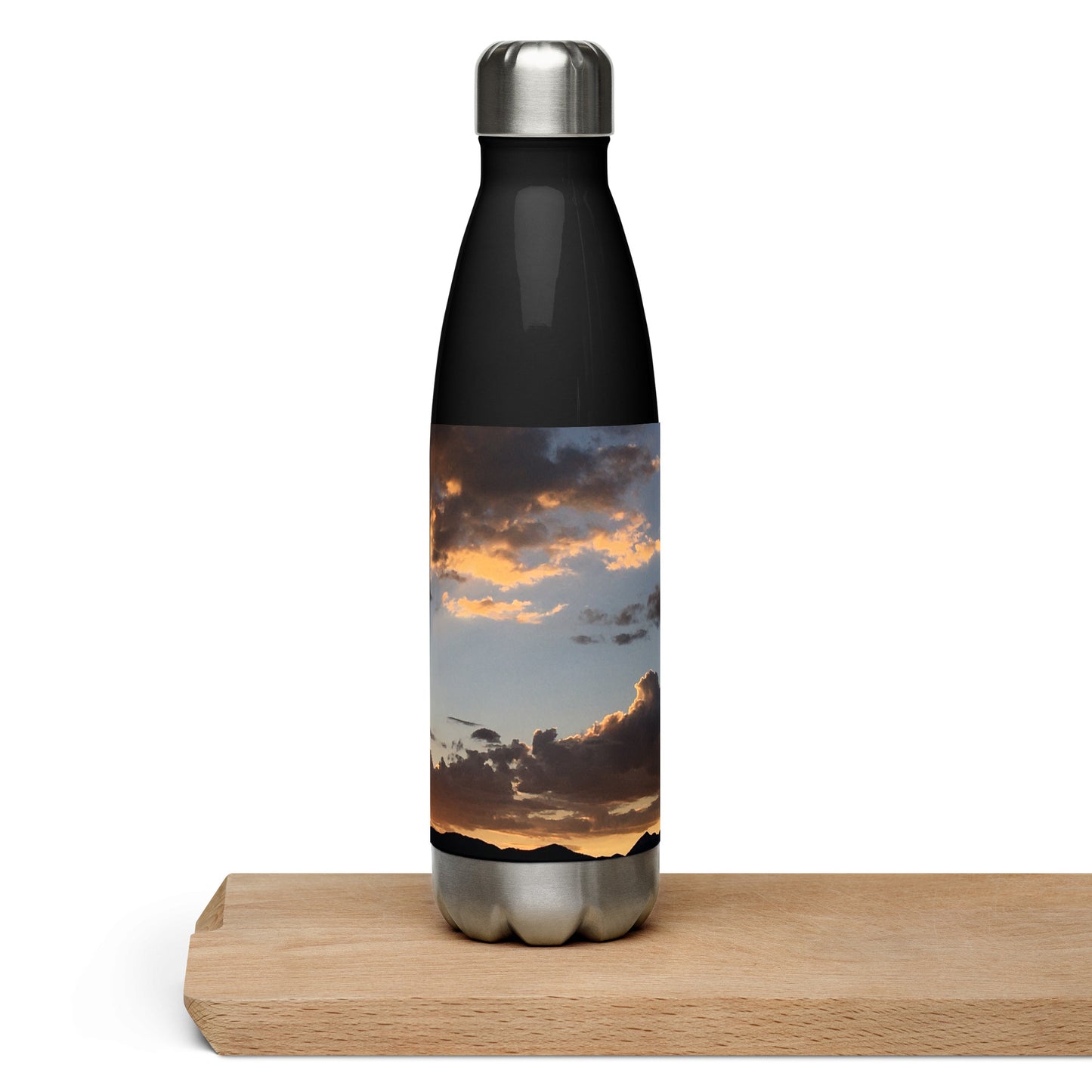 STAINLESS STEEL WATER BOTTLE : WEST NEARING DUSK