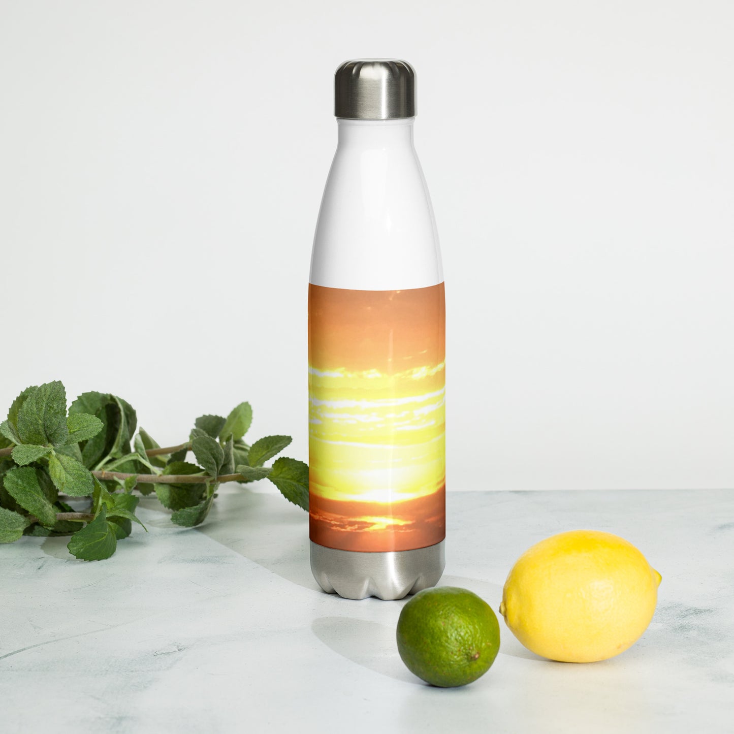 STAINLESS STEEL WATER BOTTLE : WESTERN SUN