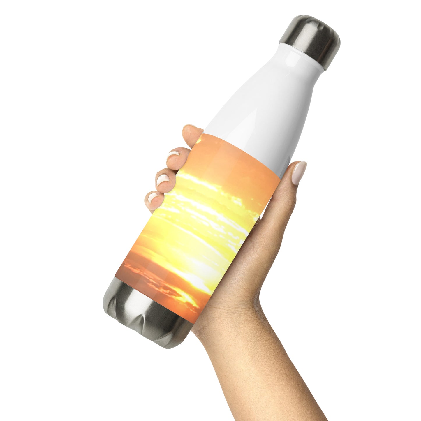 STAINLESS STEEL WATER BOTTLE : WESTERN SUN SET