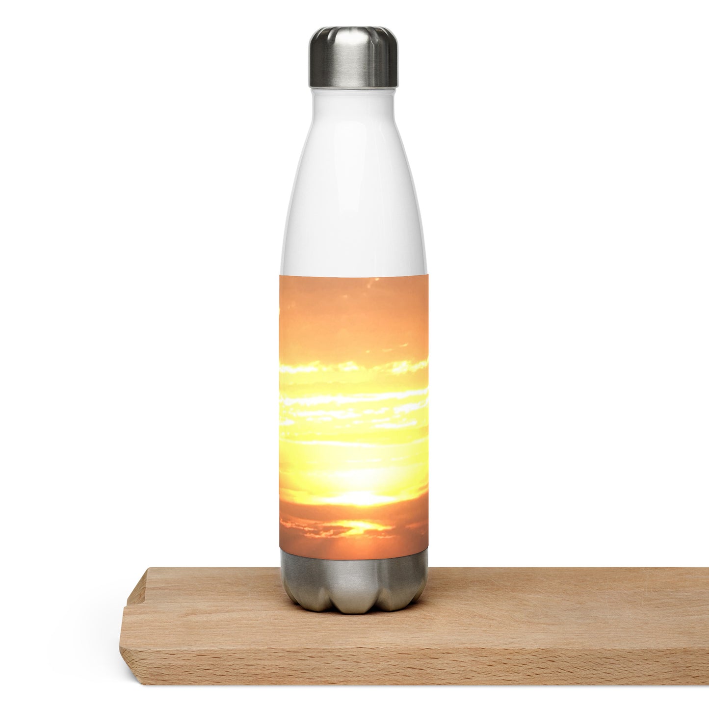 STAINLESS STEEL WATER BOTTLE : WESTERN SUN