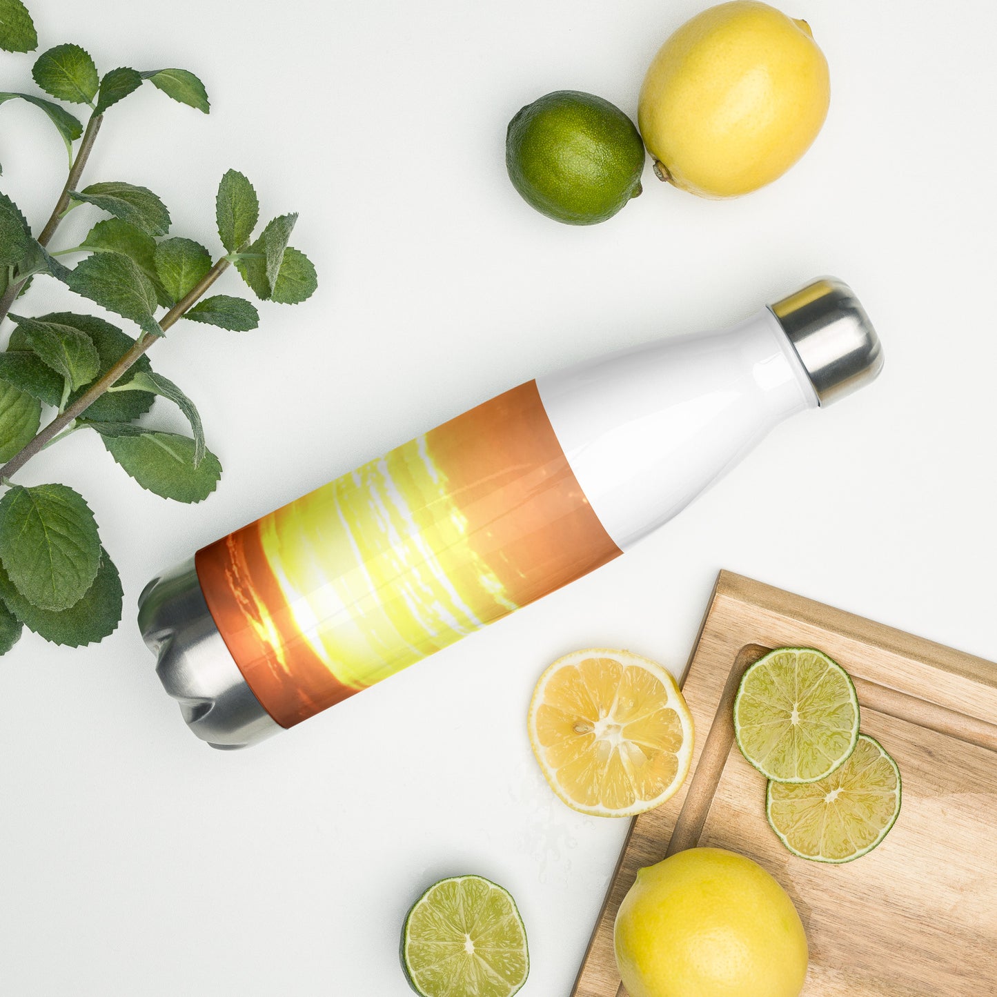 STAINLESS STEEL WATER BOTTLE : WESTERN SUN