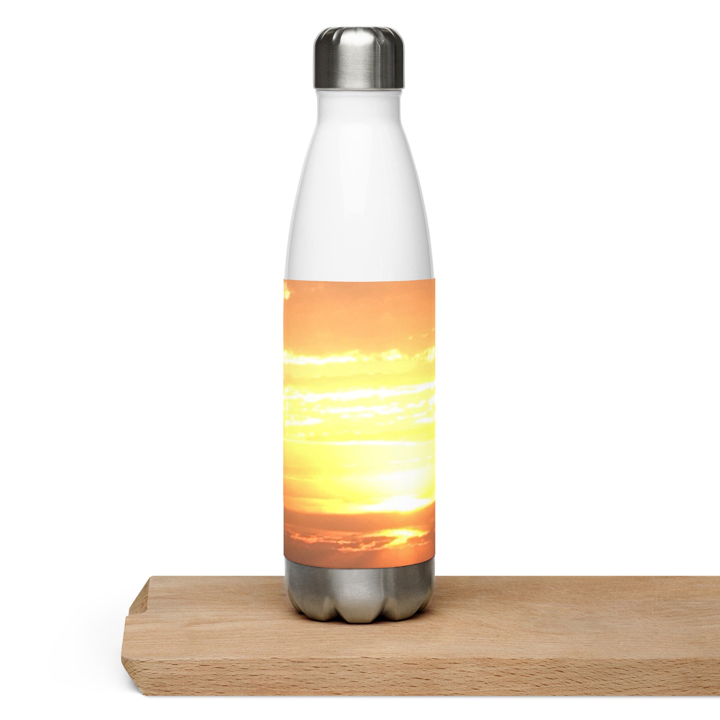 STAINLESS STEEL WATER BOTTLE : WESTERN SUN SET