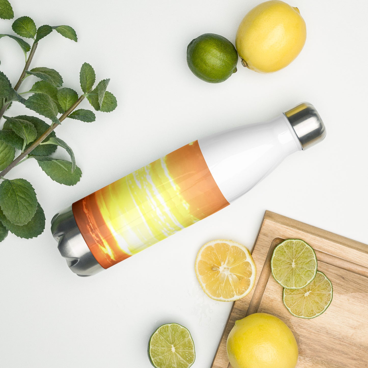 STAINLESS STEEL WATER BOTTLE : WESTERN SUN SET