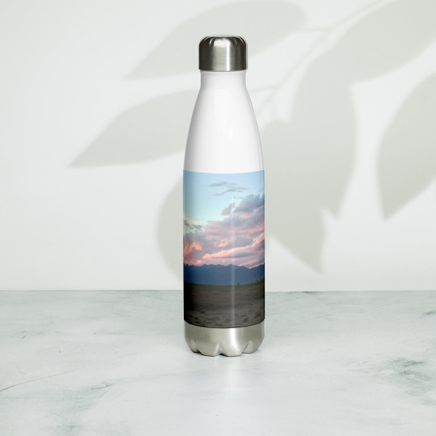 STAINLESS STEEL WTER BOTTLE : CLOUDS BEFORE DUSK