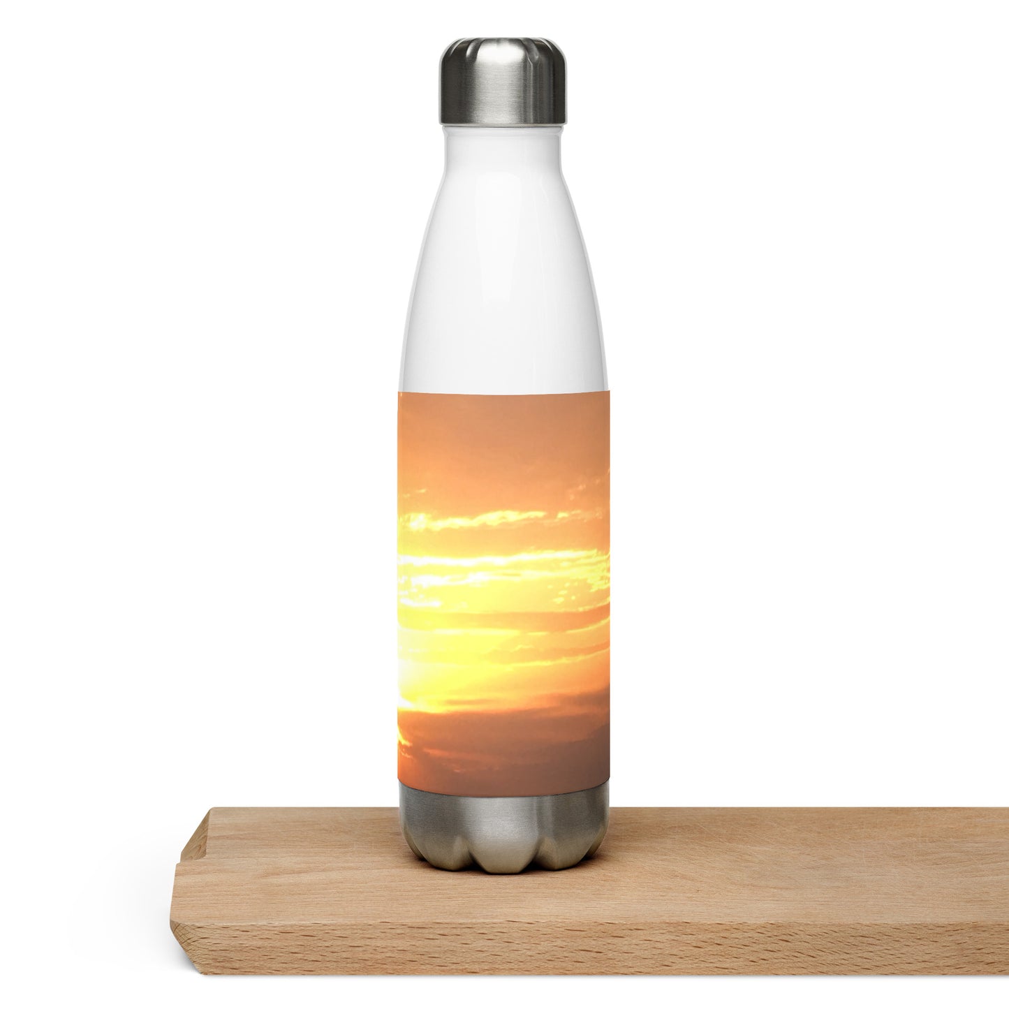 STAINLESS STEEL WATER BOTTLE : WESTERN SUN