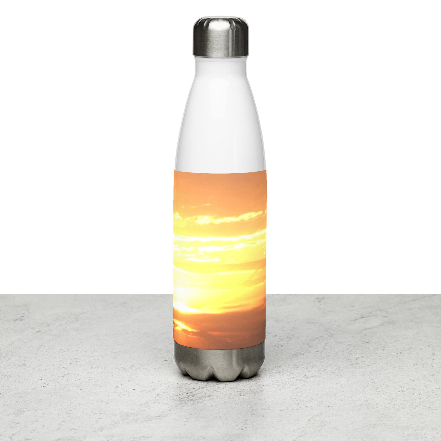 STAINLESS STEEL WATER BOTTLE : WESTERN SUN SET