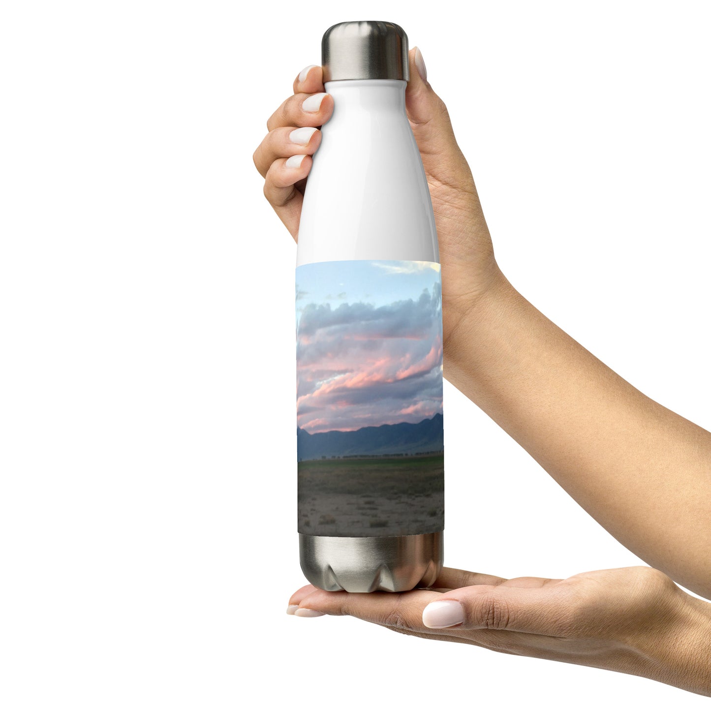 STAINLESS STEEL WTER BOTTLE : CLOUDS BEFORE DUSK