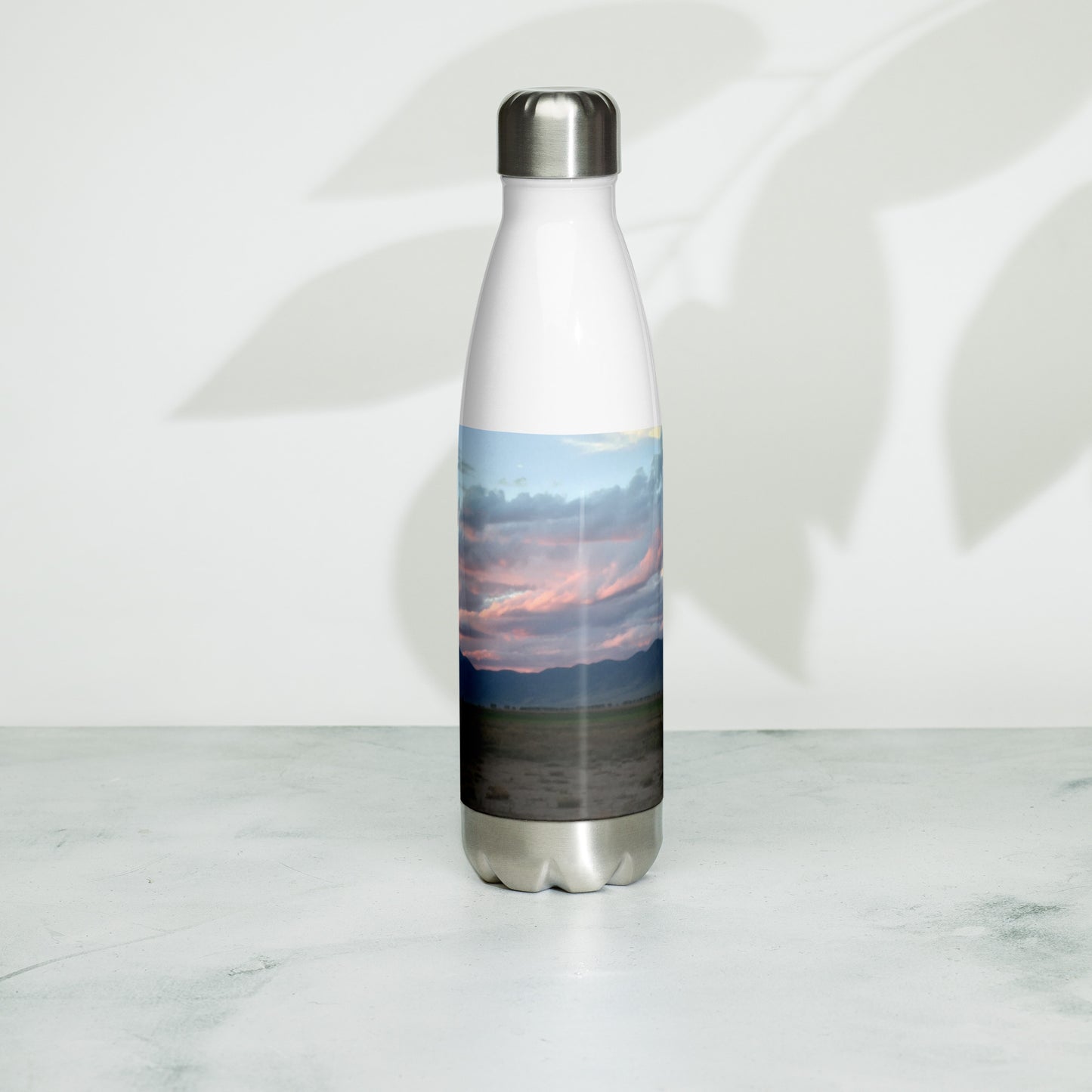 STAINLESS STEEL WTER BOTTLE : CLOUDS BEFORE DUSK