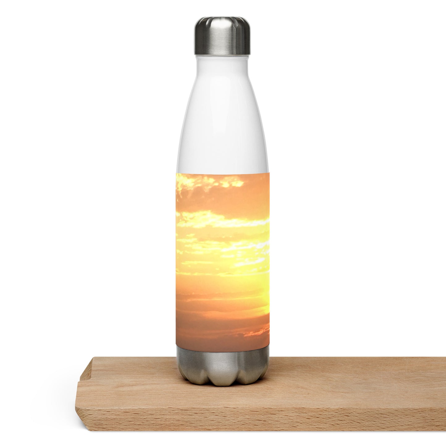 STAINLESS STEEL WATER BOTTLE : WESTERN SUN SET