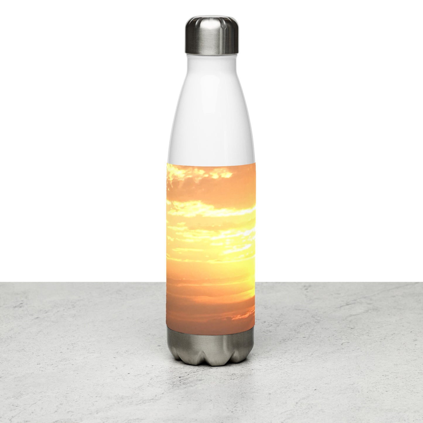 STAINLESS STEEL WATER BOTTLE : WESTERN SUN SET