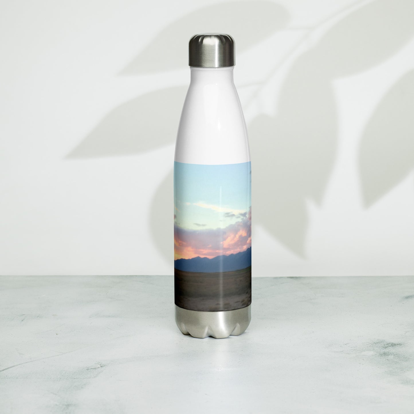 STAINLESS STEEL WTER BOTTLE : CLOUDS BEFORE DUSK