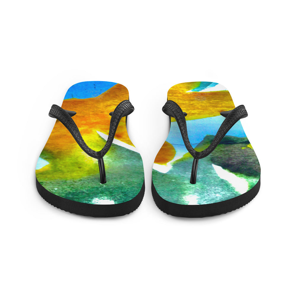 FLIP-FLOPS : "WATERCOLOR WORLD"