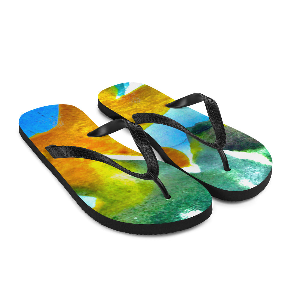 FLIP-FLOPS : "WATERCOLOR WORLD"