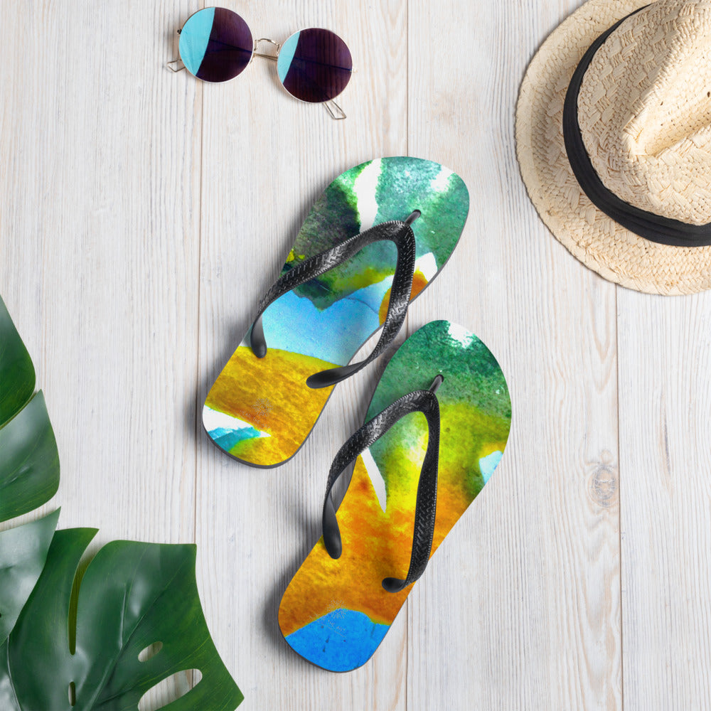 FLIP-FLOPS : "WATERCOLOR WORLD"