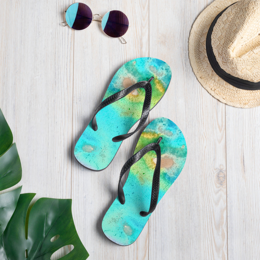 FLIP-FLOPS : TROPICAL WATER MOVEMENTS