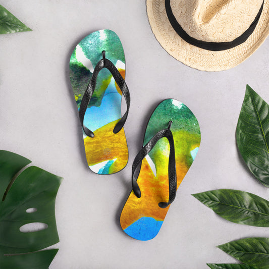 FLIP-FLOPS : "WATERCOLOR WORLD"