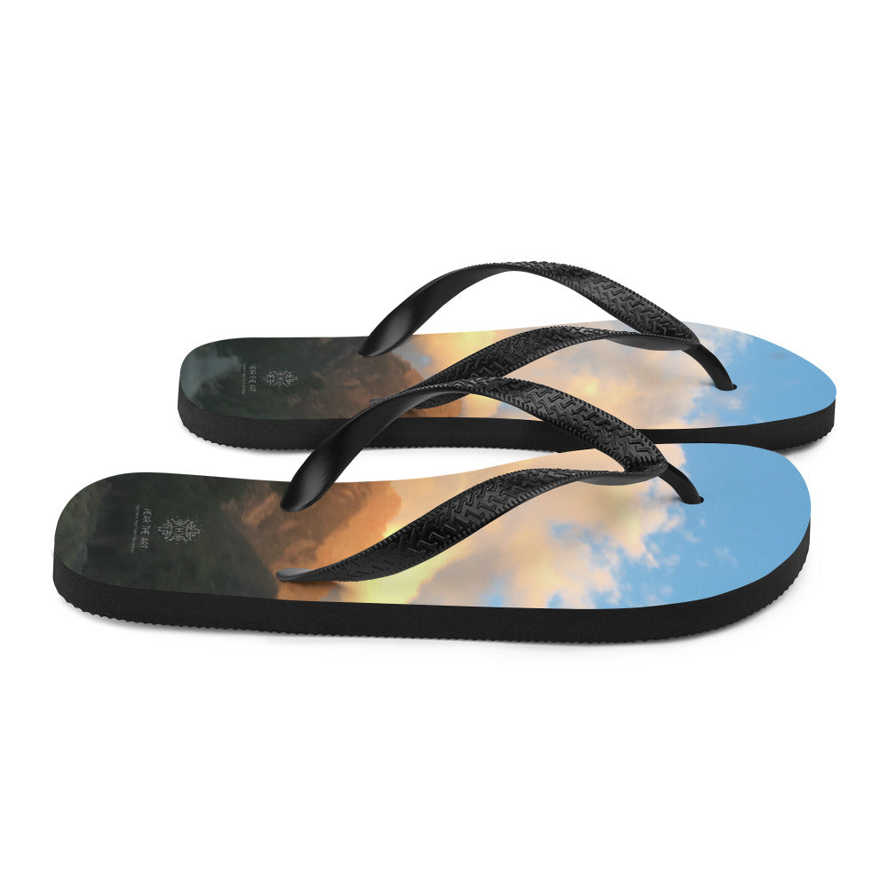 FLIP-FLOPS : AUTUMNAL MAGIC HOUR CLOUDS