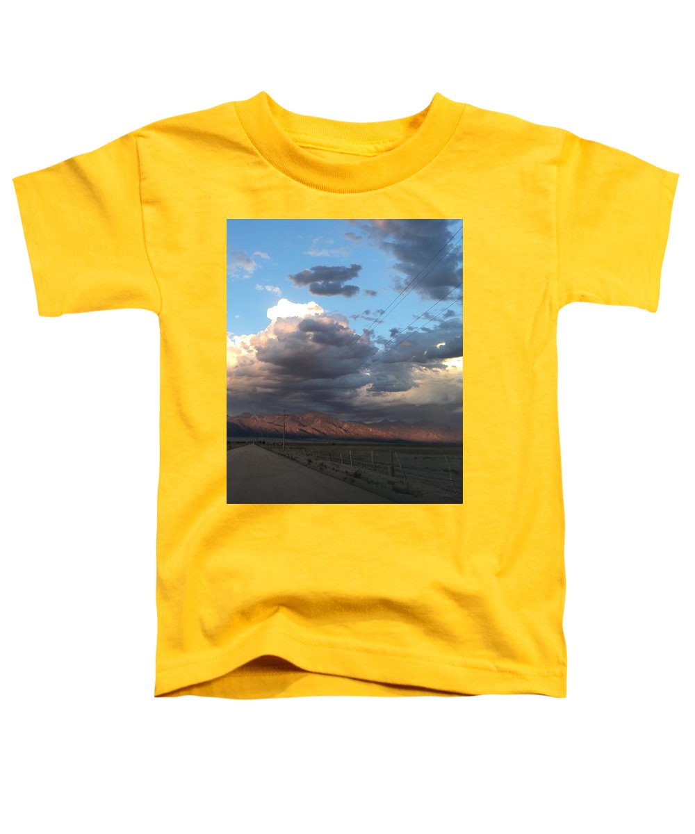 Summer Storm Sunset Crestone - Toddler T-Shirt