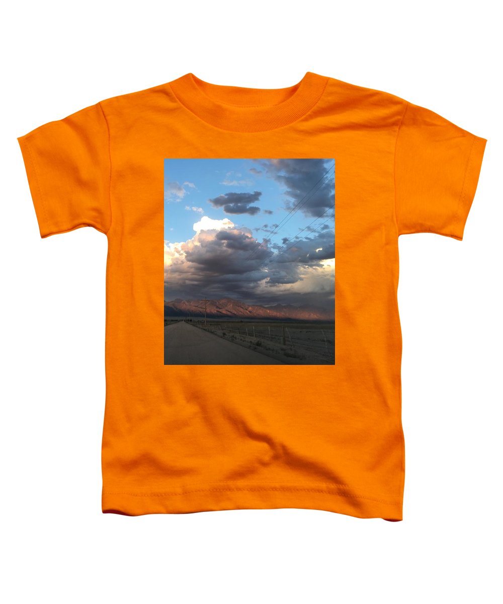 Summer Storm Sunset Crestone - Toddler T-Shirt