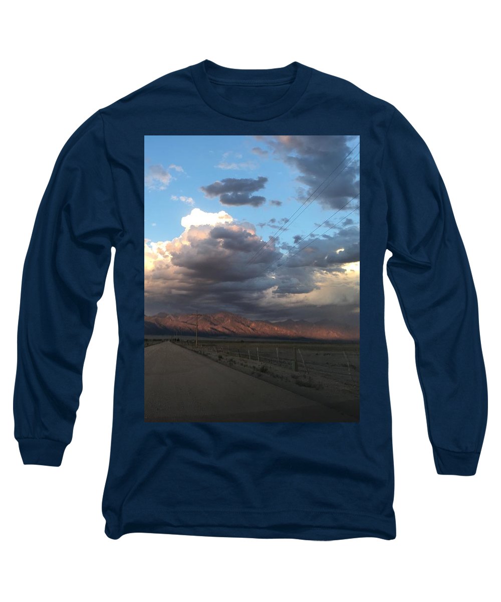 Summer Storm Sunset Crestone - Long Sleeve T-Shirt